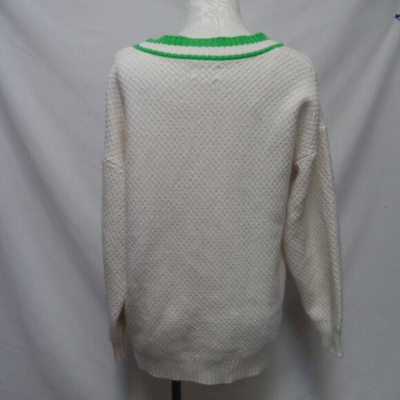 Future Collective Kahlana Barfield Brown cardigan sweater top Size Sz Large Lg L - Picture 6 of 8